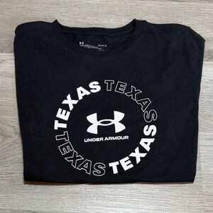 Texas Under Armour Black Tee